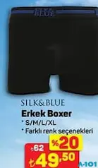 SİLK&BLUE ERKEK BOXER SİLK&BLUE ERKEK BOXER